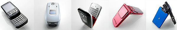 DoCoMo Announces Five New 3G Wallet Phones