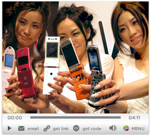 Motorola Razr, Designer Phones in DoCoMo 3G Summer 7-Series